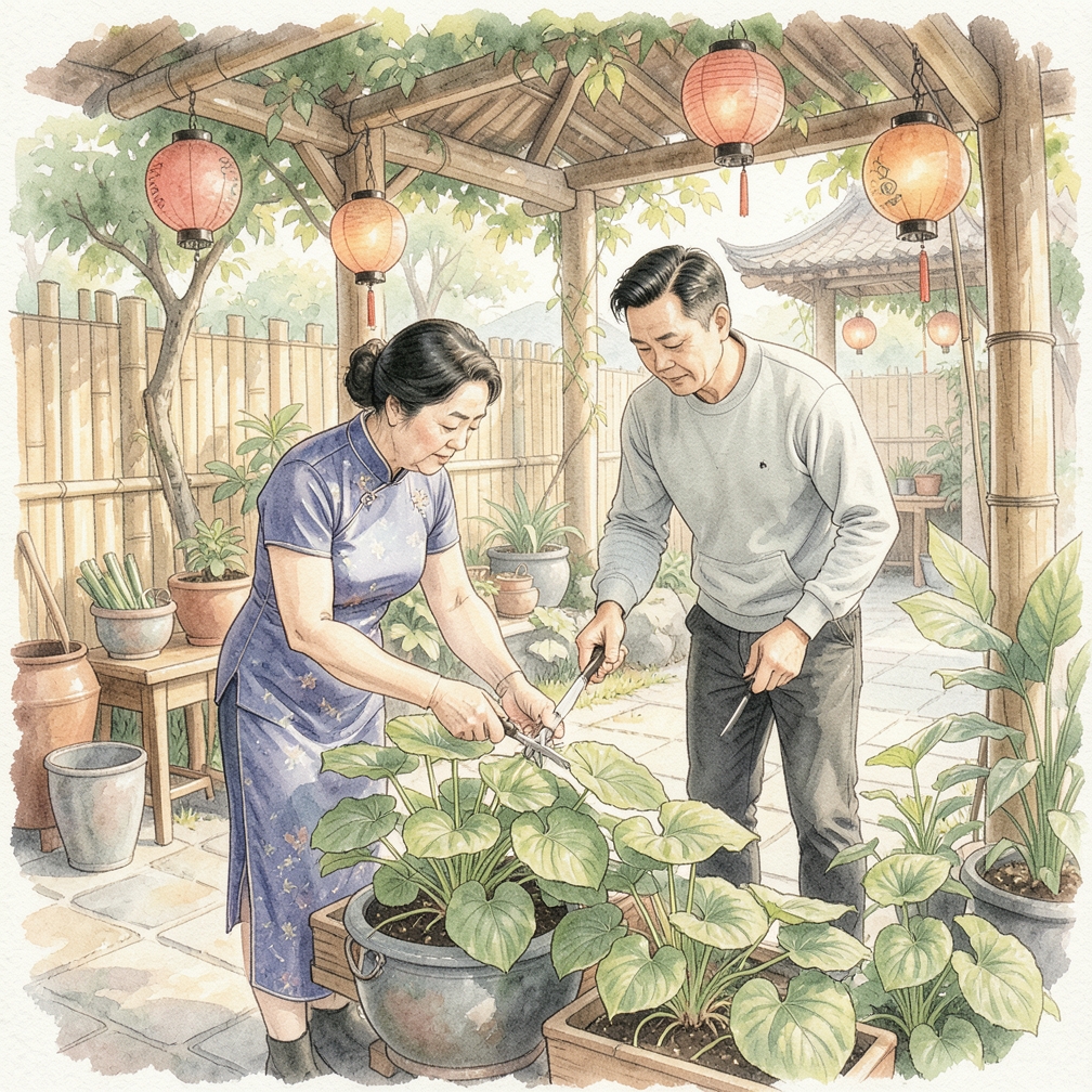 如何逐步修剪宿根百合