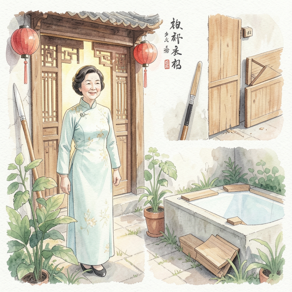 切割合適的木條