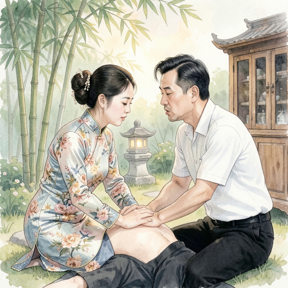 进行胸外按压