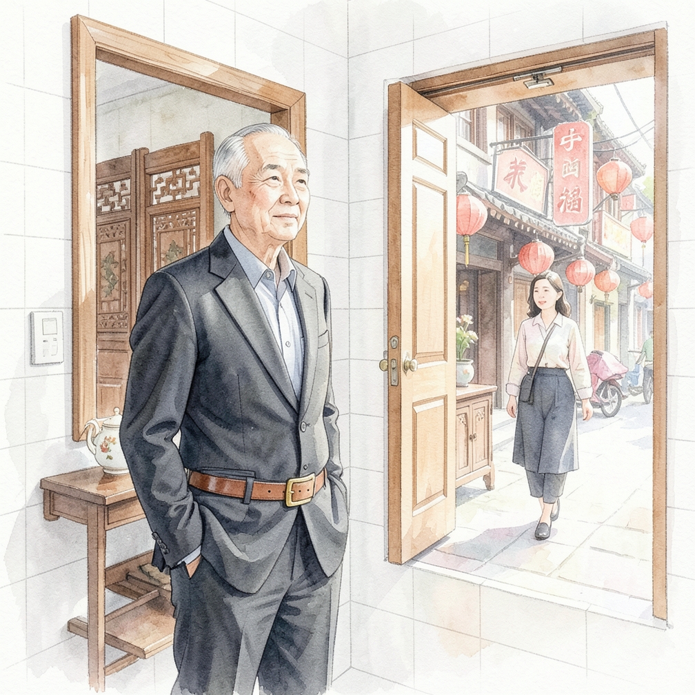 使用腰带突出腰部线条