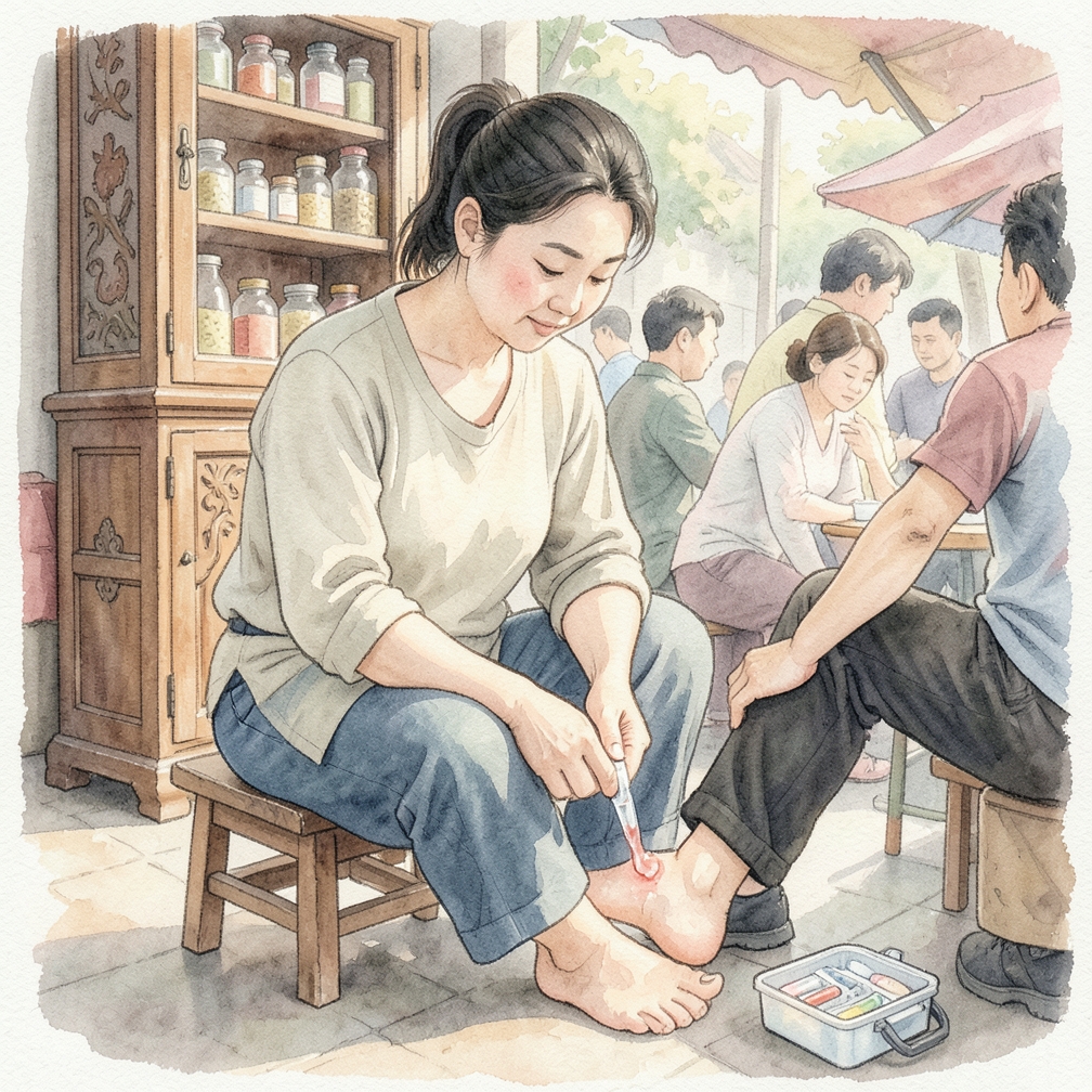 不要過度處理水泡