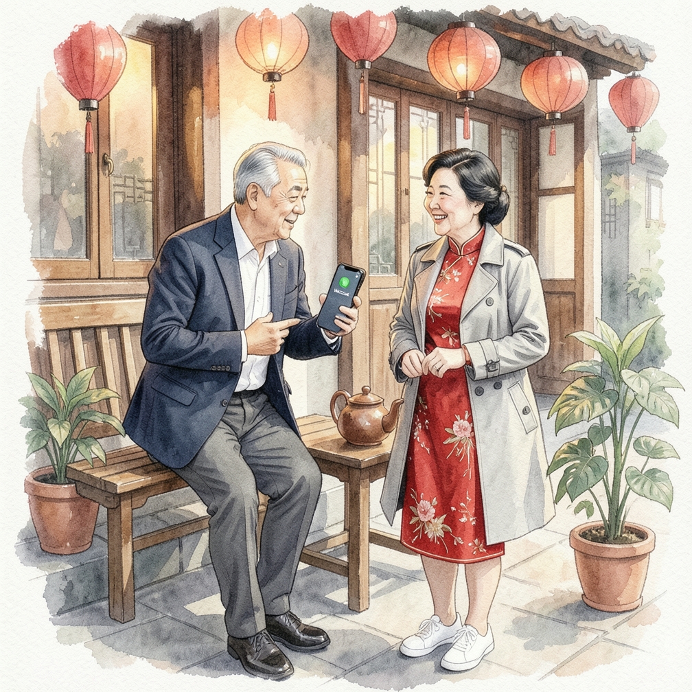 如何在网上与女孩交谈