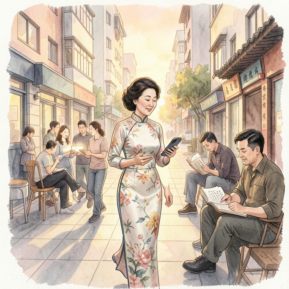 從她感興趣的話題入手