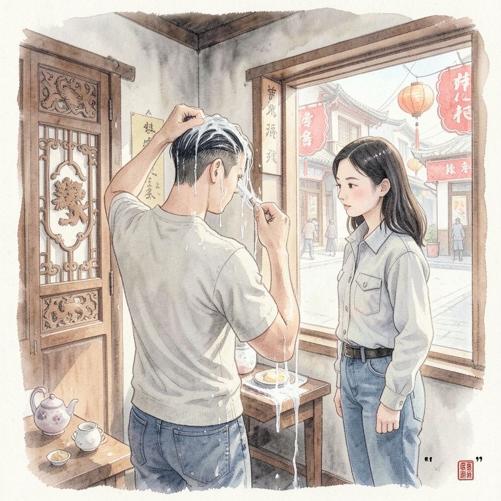 步骤2：准备头发