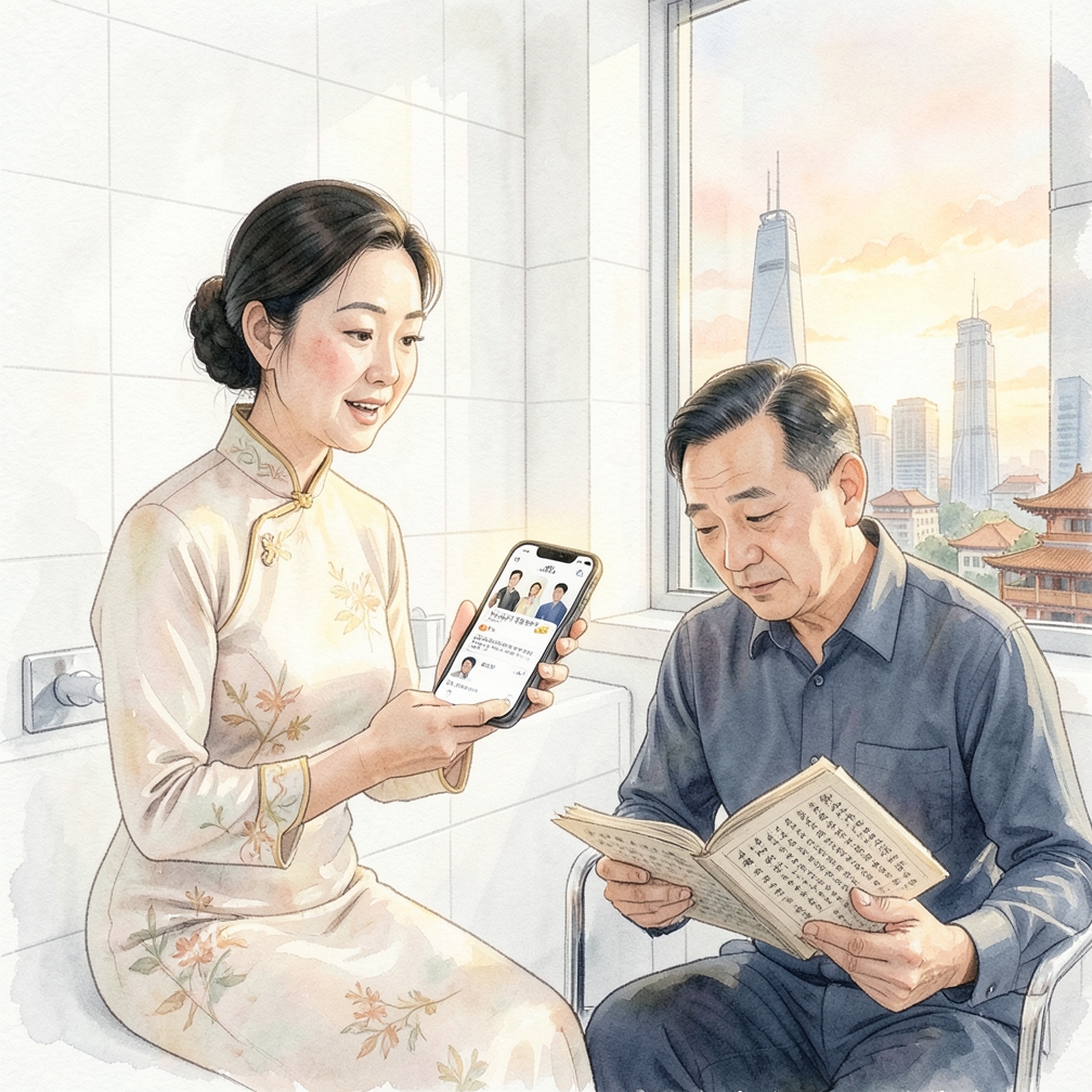 傾聽並回應她的內容