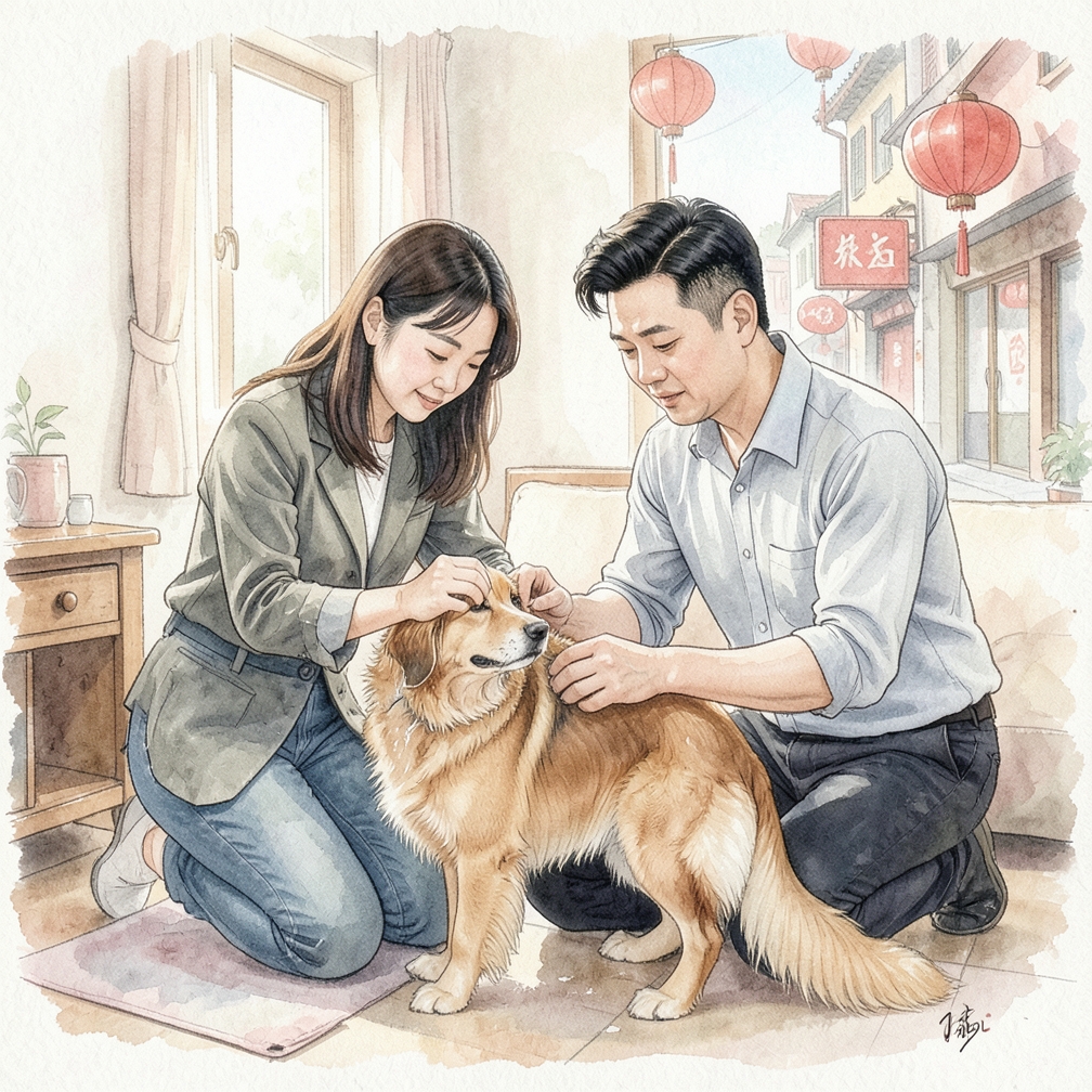 梳理后的护理与检查