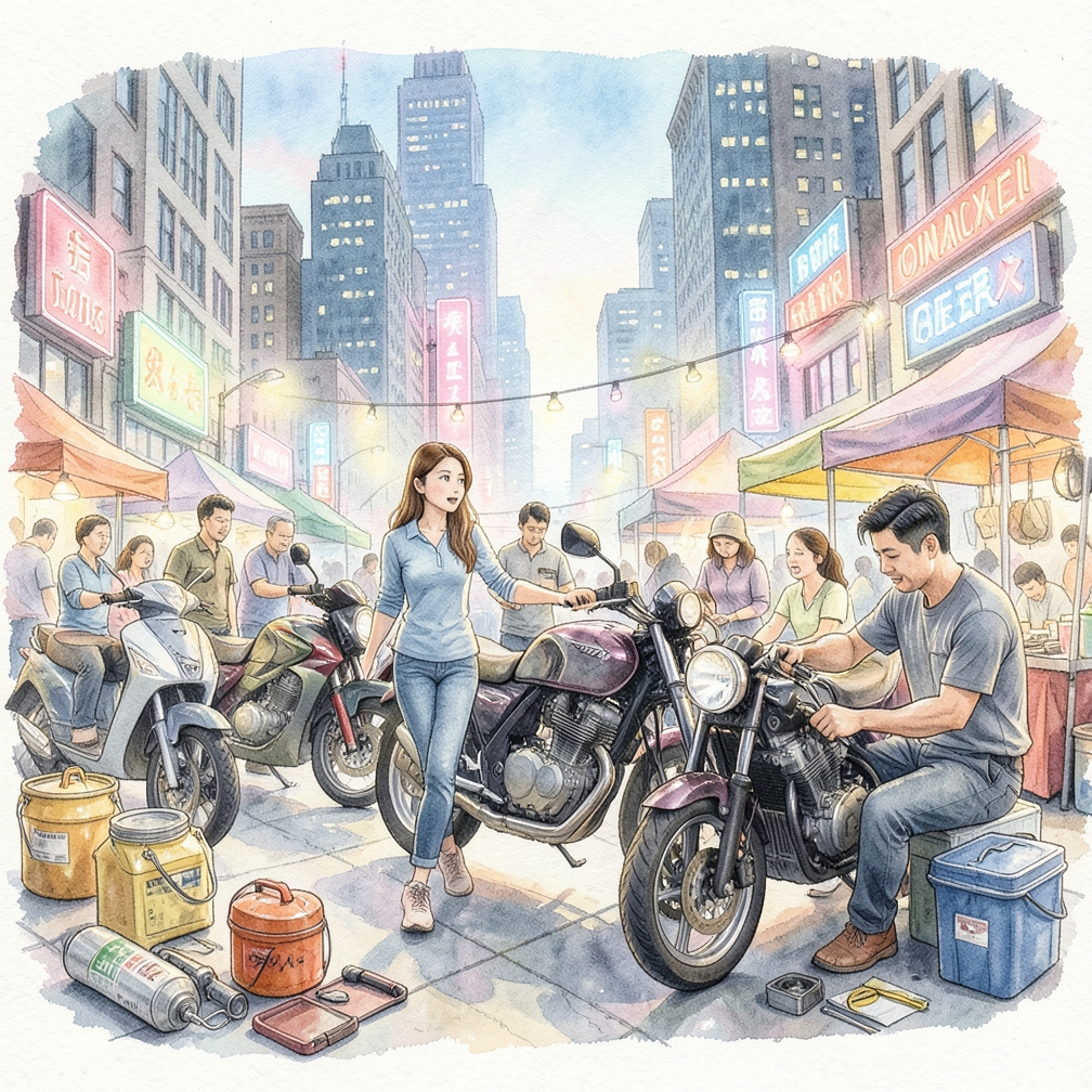 檢查並更換機油
