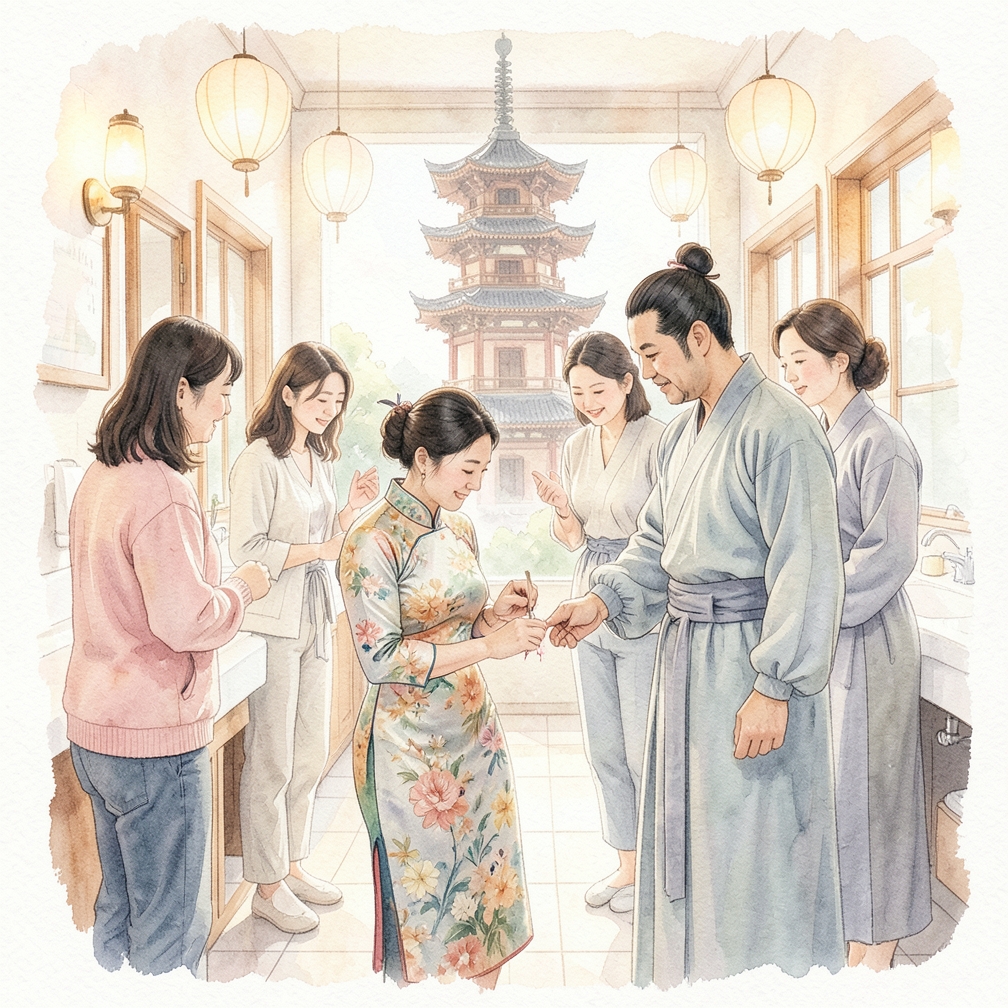 清洁指甲下方