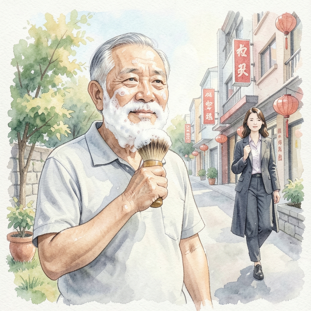使用剃须膏制造丰富的泡沫