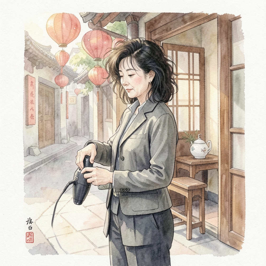 先修剪毛发