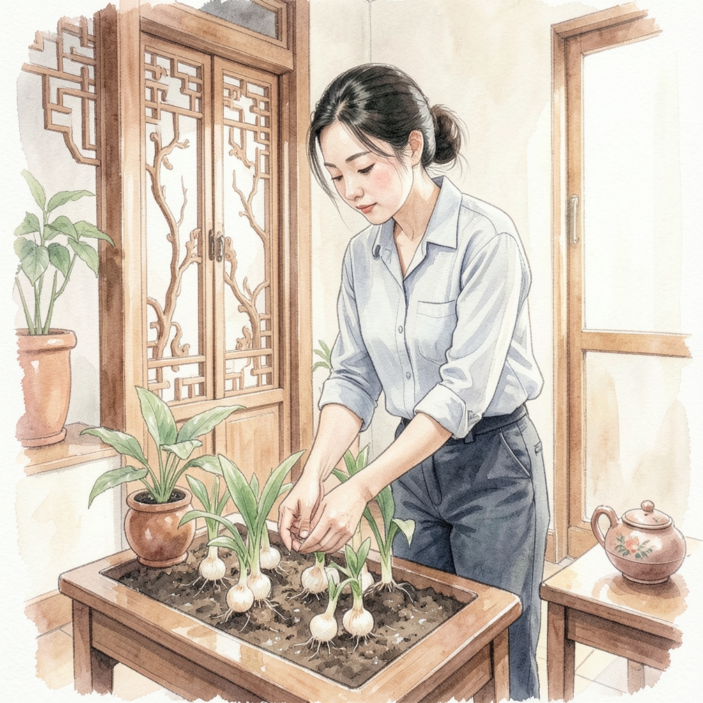 管理種植後的環境