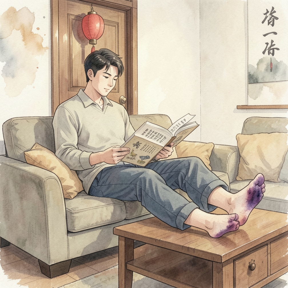 避免在受伤的脚上行走或站立直到疼痛减轻
