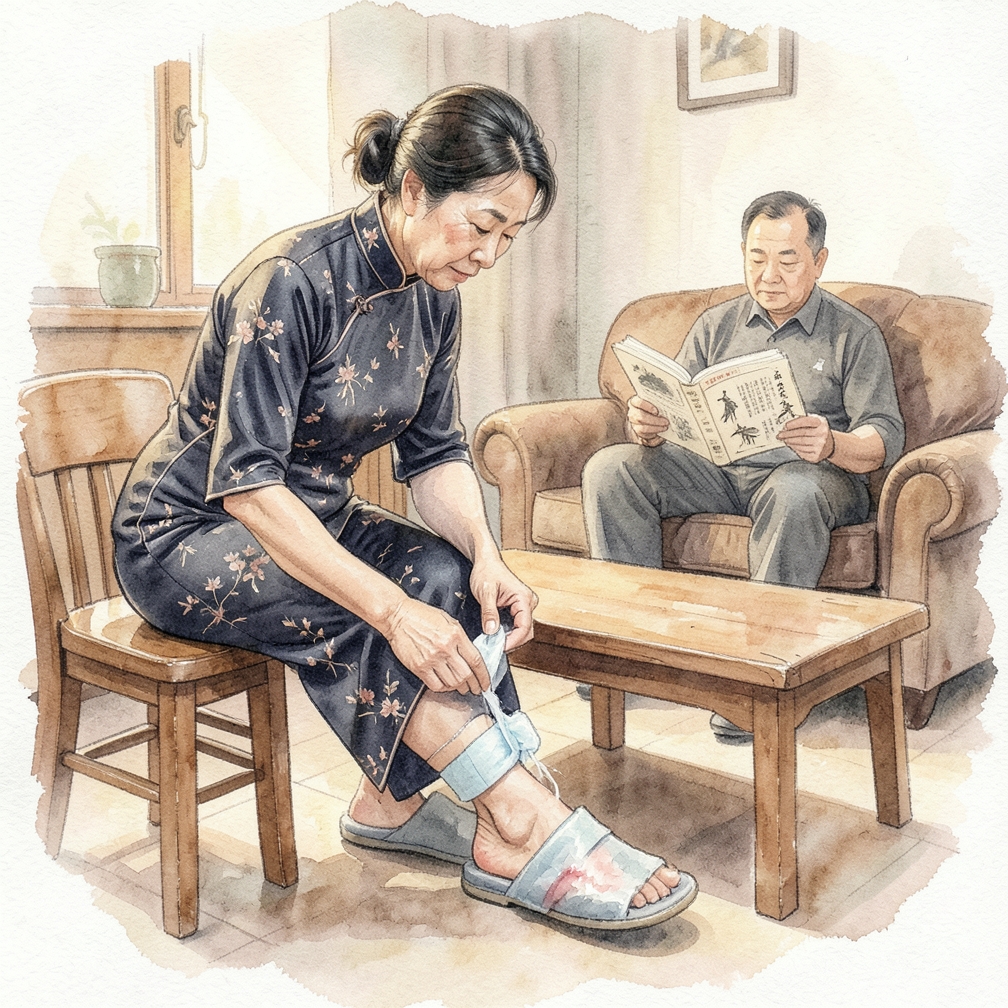 使用冰敷以减轻肿胀和疼痛
