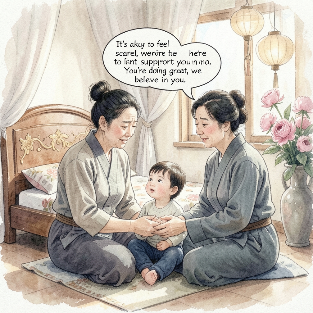 與孩子進行溫柔的對話