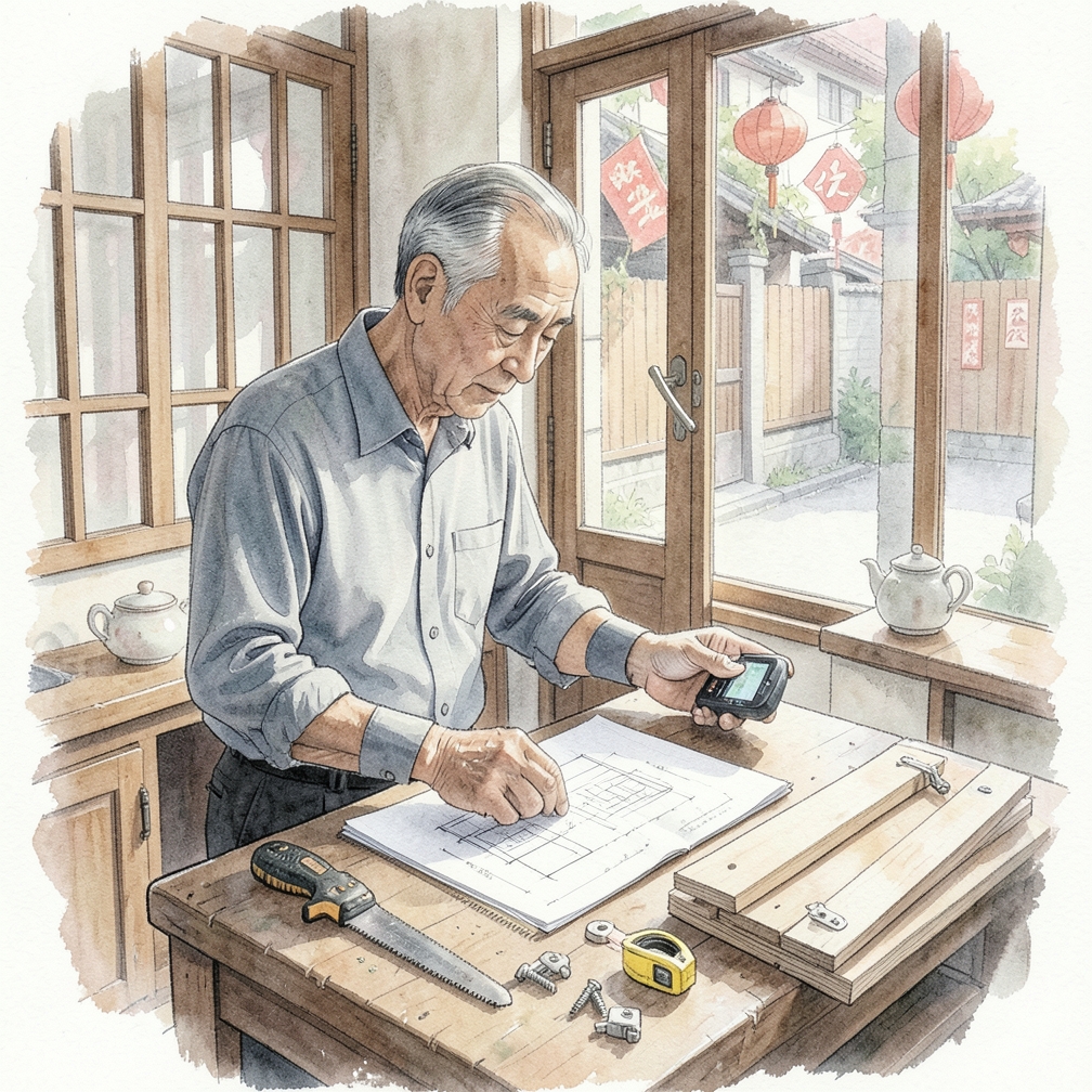 準備工具和材料