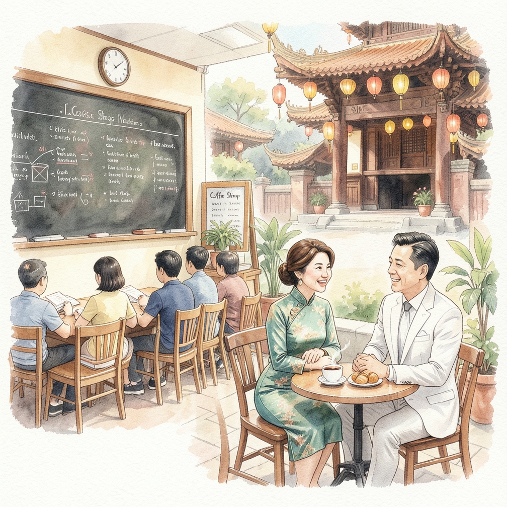 完成課程和校內培訓