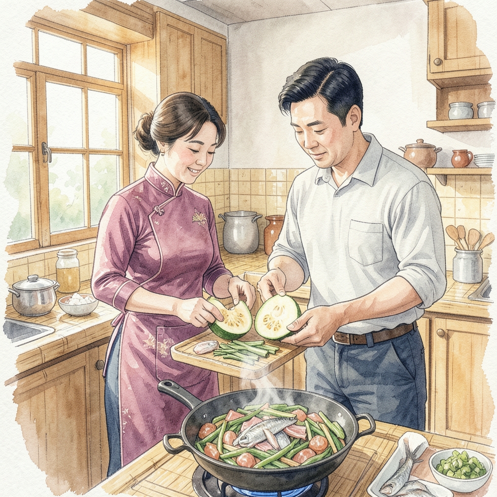 将 Pepino 瓜包裹在火腿中