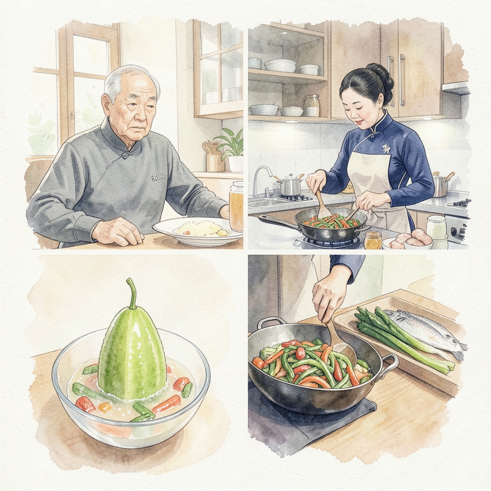 用糖水煮 Pepino 瓜