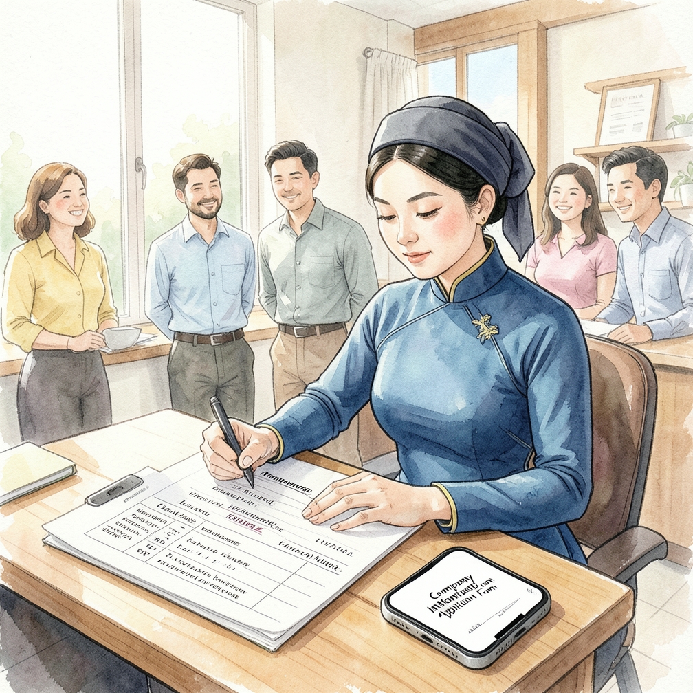 填寫申請表