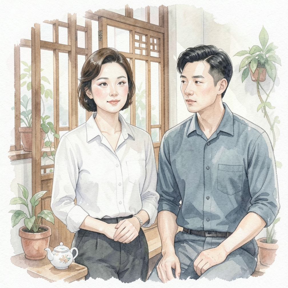 使用自然色系的眼影