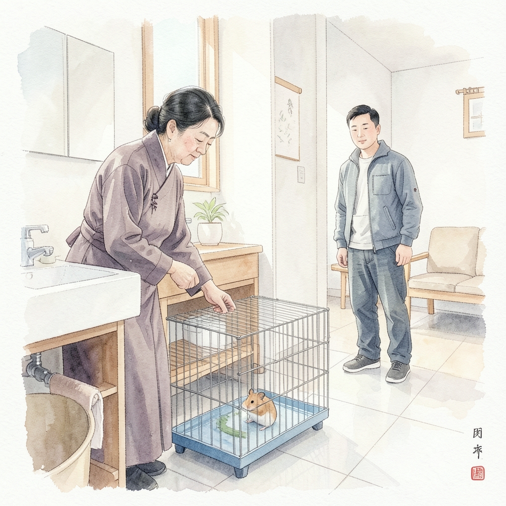 將籠子放在合適的位置