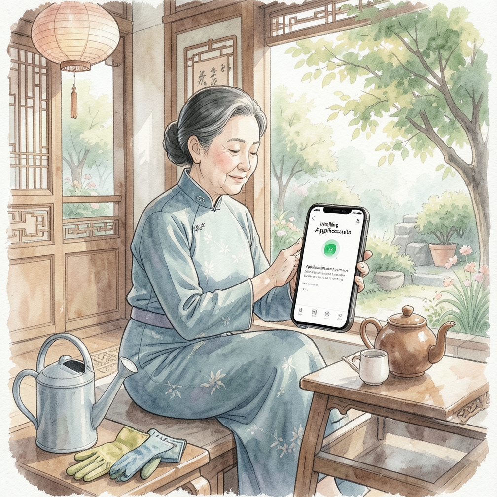 如何逐步安装应用程序