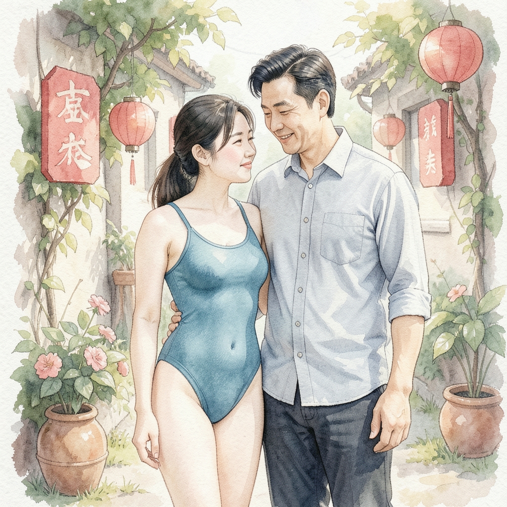 使用吸水性强的泳衣