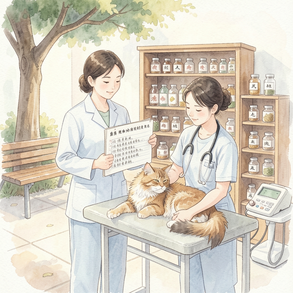 仔细观察猫咪是否有症状
