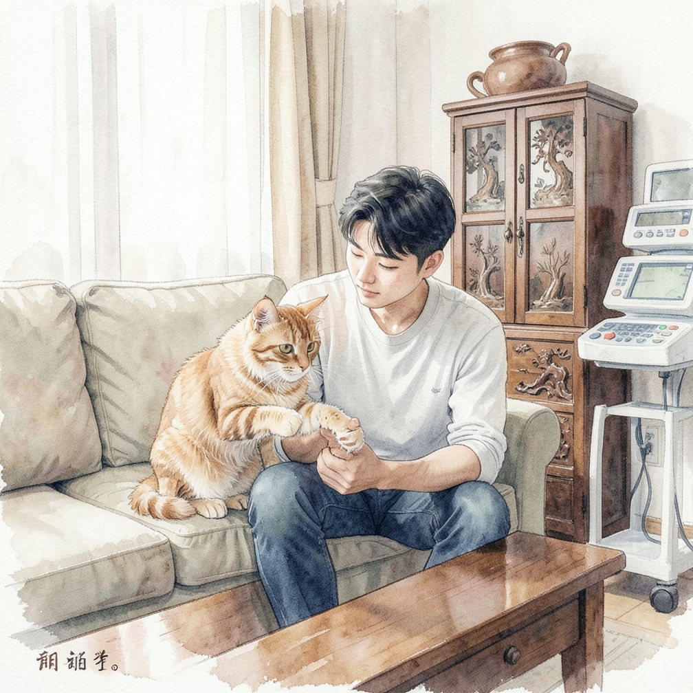 注意猫咪是否频繁排尿