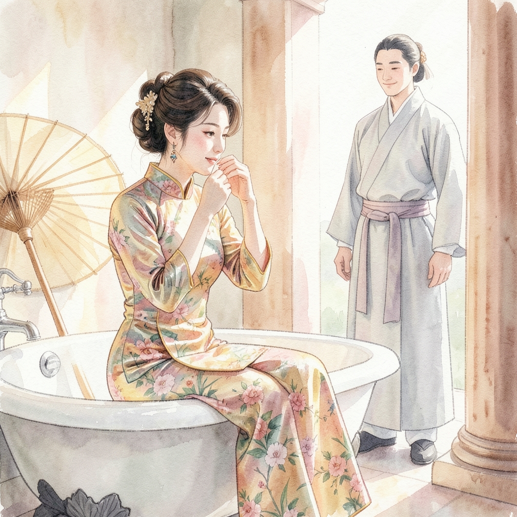 安裝耳環配件