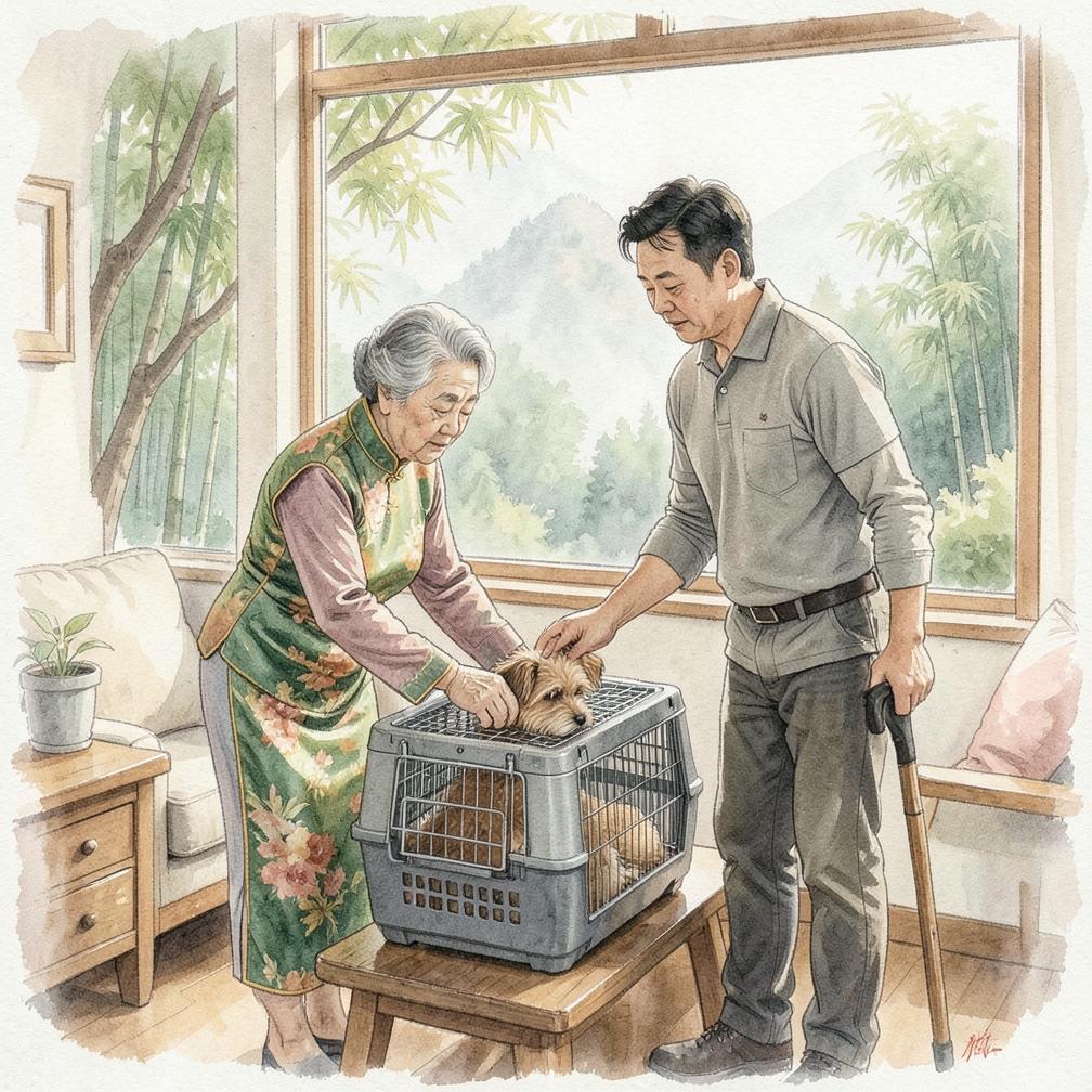 限制宠物的活动以防止受伤
