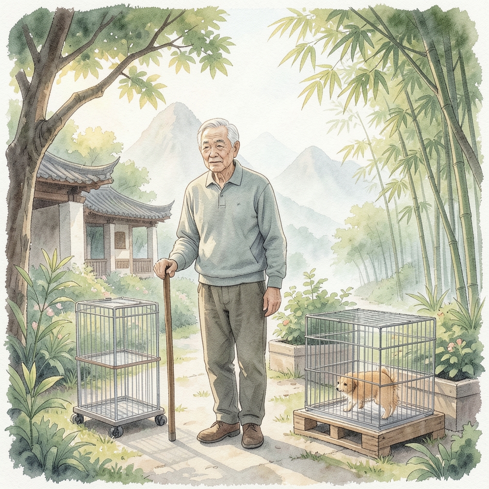 使用单层笼子