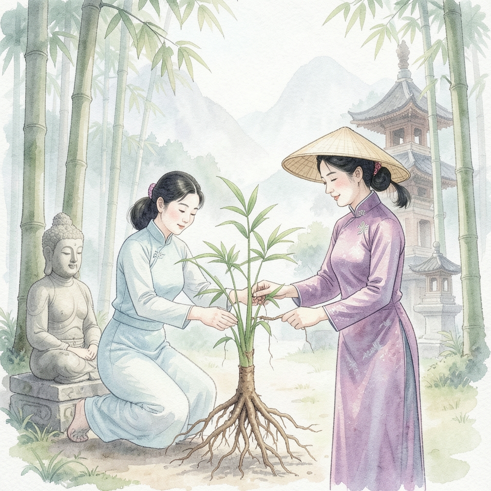 用手分離各個部分
