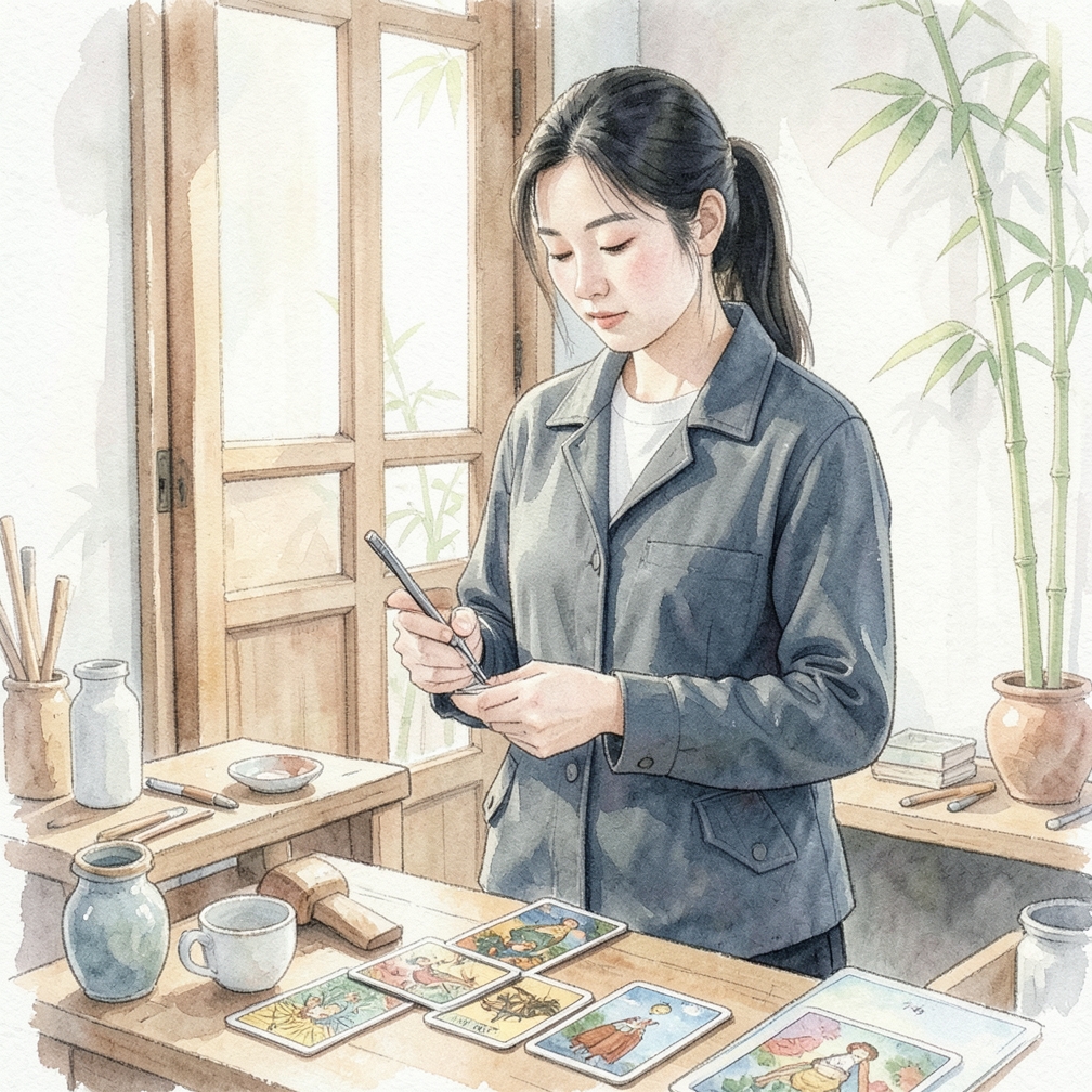 “一天中的时间”牌阵