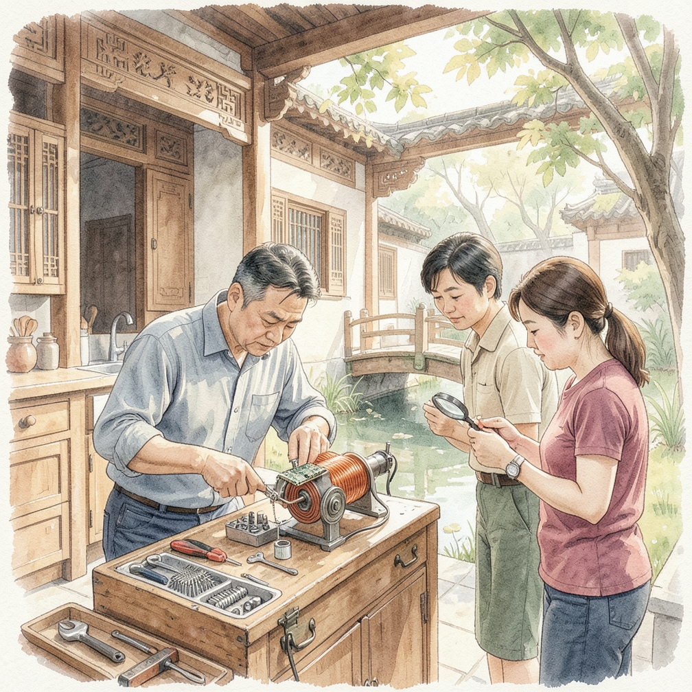 取出相机内部的电路板