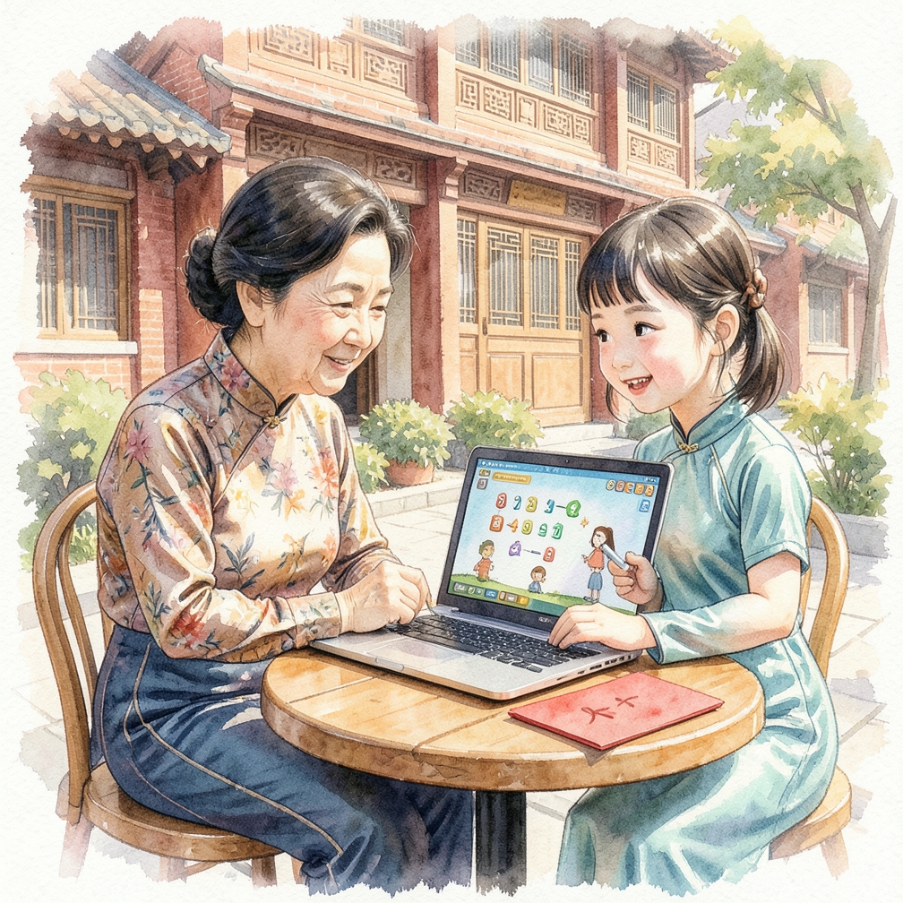 通过游戏练习和学习