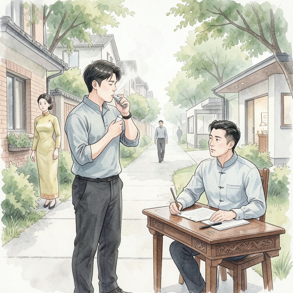 步骤 5：尝试蒸汽吸入