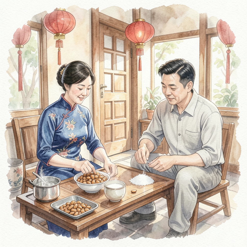 如何一步步制作约旦杏仁