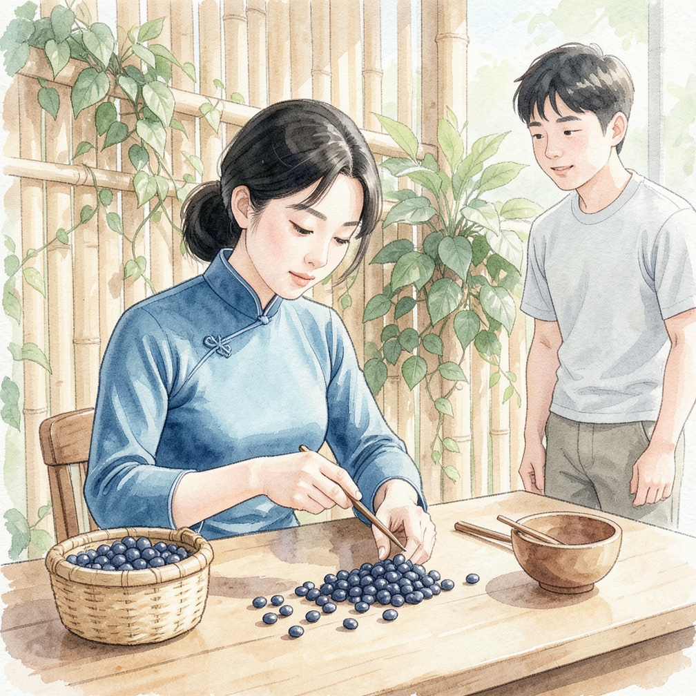 挑選合格的豆子