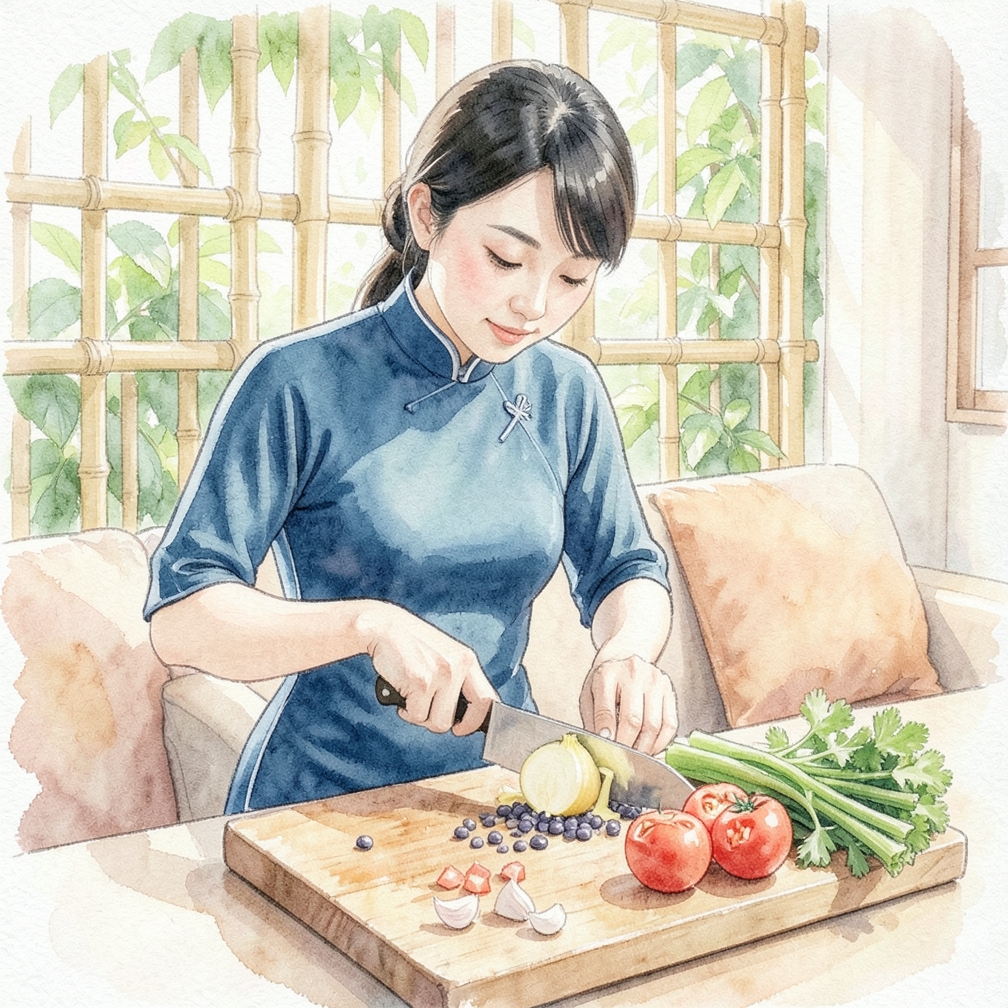 預處理食材