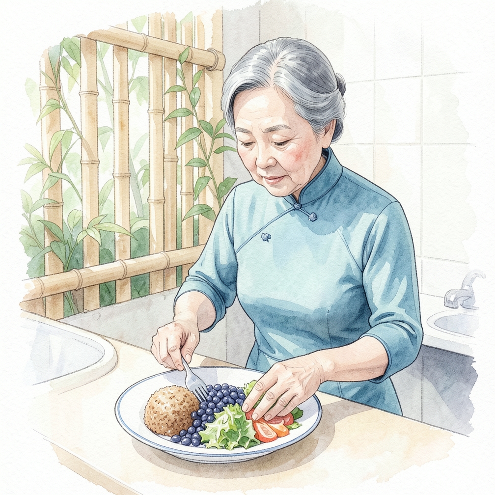 裝盤與享用