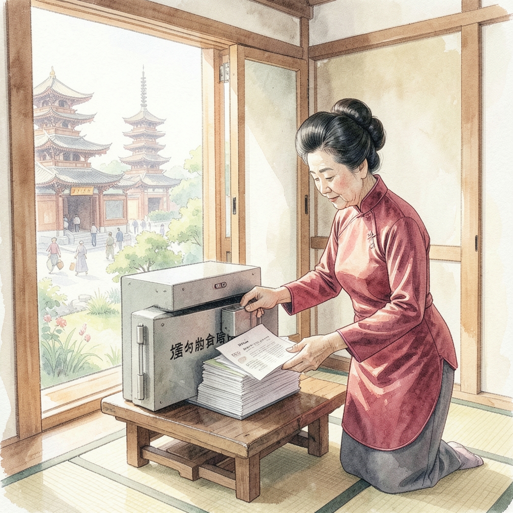 存储财务记录以证明财产所有权