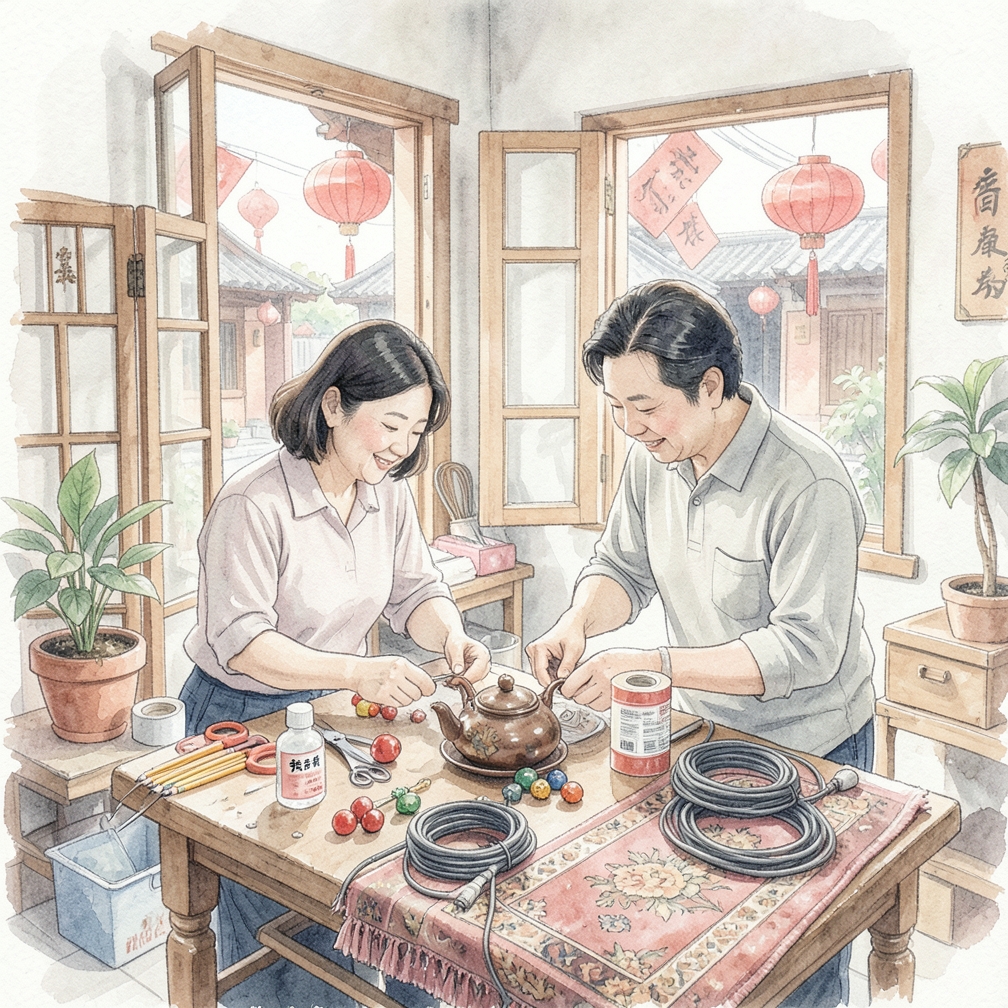 准备材料和工具