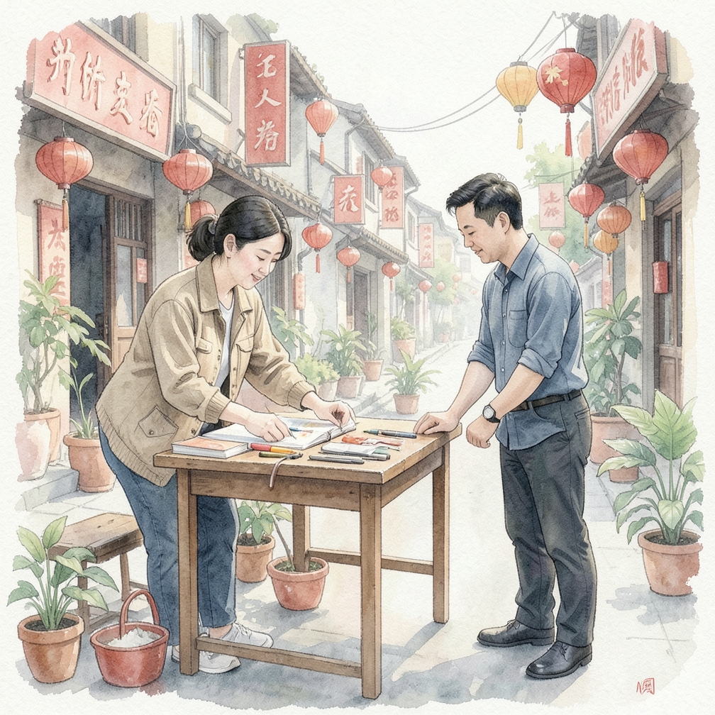 开始装饰