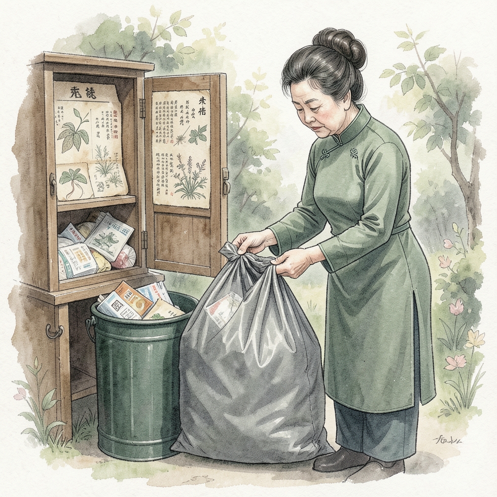 妥善处理垃圾袋