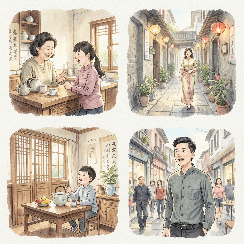 尝试孩子般的语气