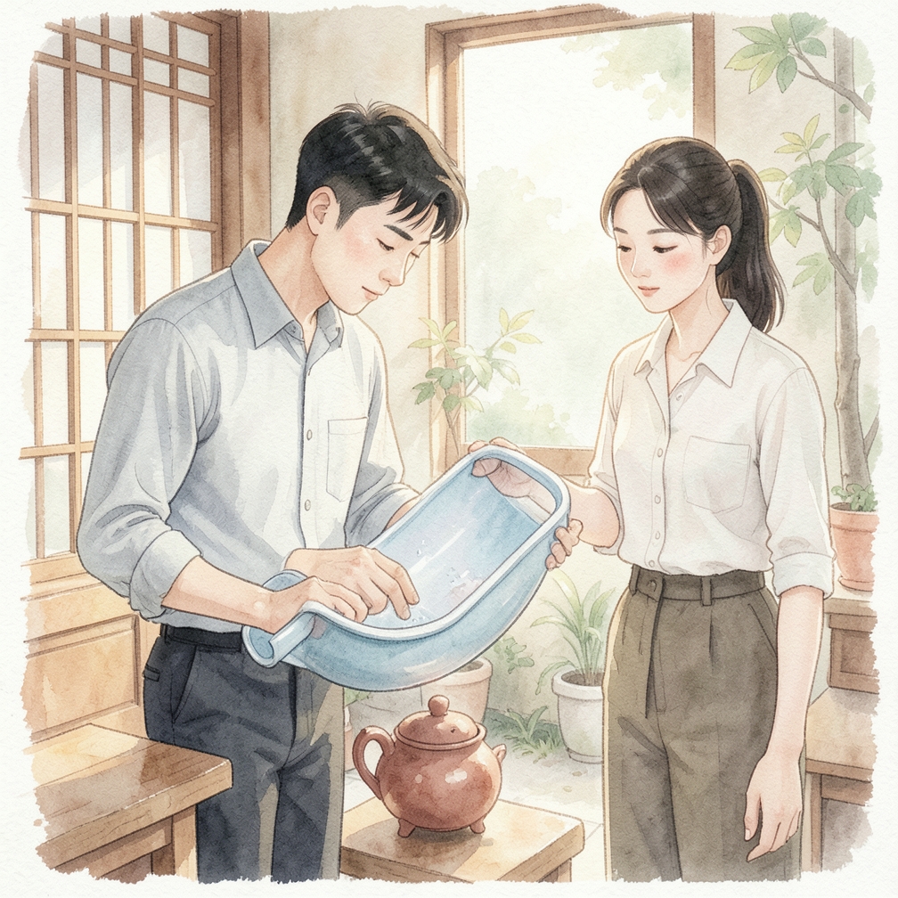 抛光内滑管表面