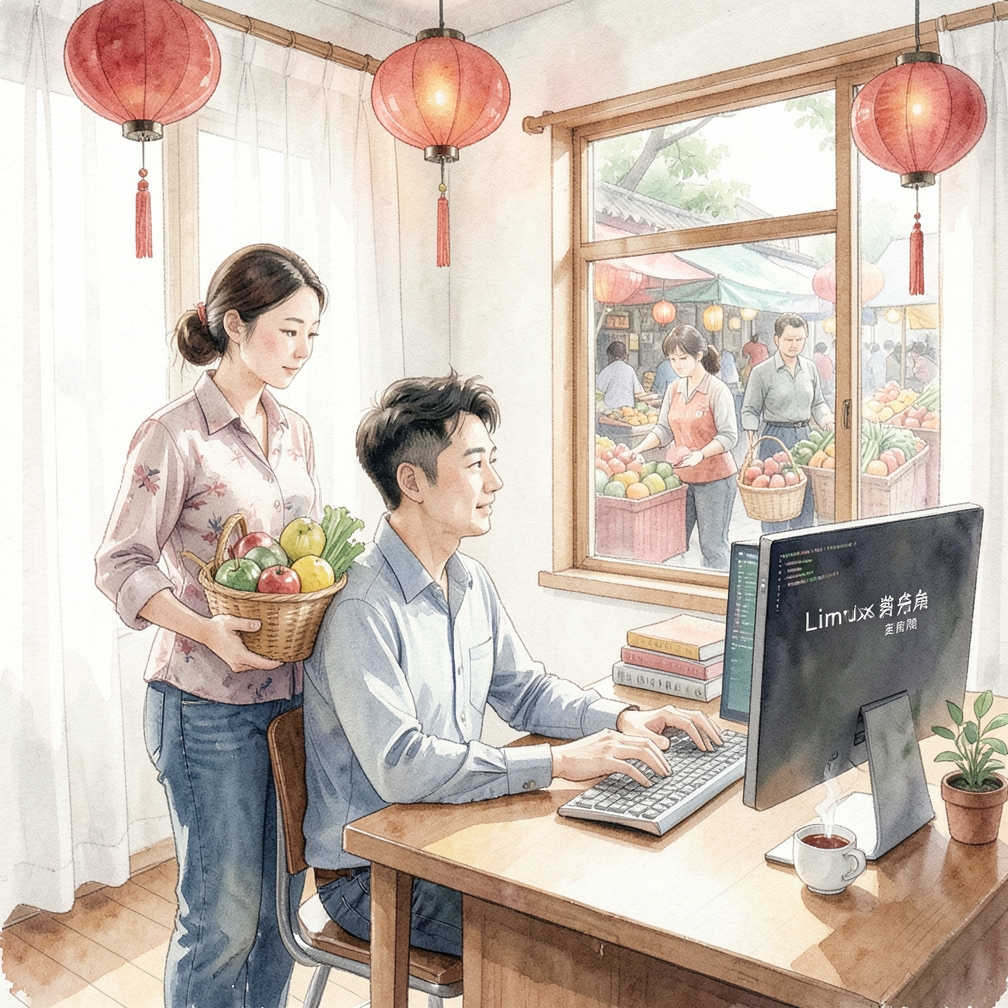 打开终端