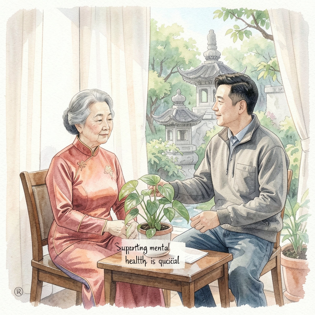步骤四：支持患者的心理健康