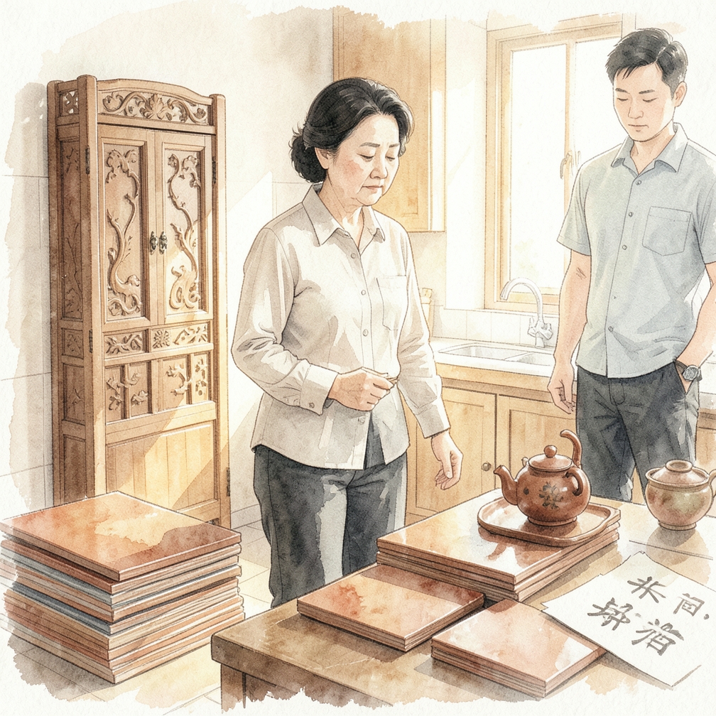讓地磚適應房間的溫度